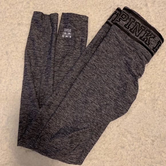 Grey PINK Victoria secret leggings - Picture 1 of 1